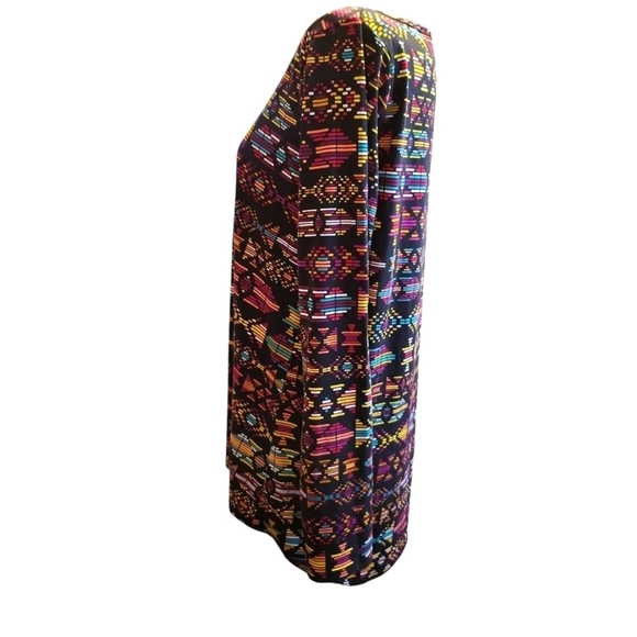 Lularoe Large stretch Women's L/S Top HI/LO - Picture 5 of 13